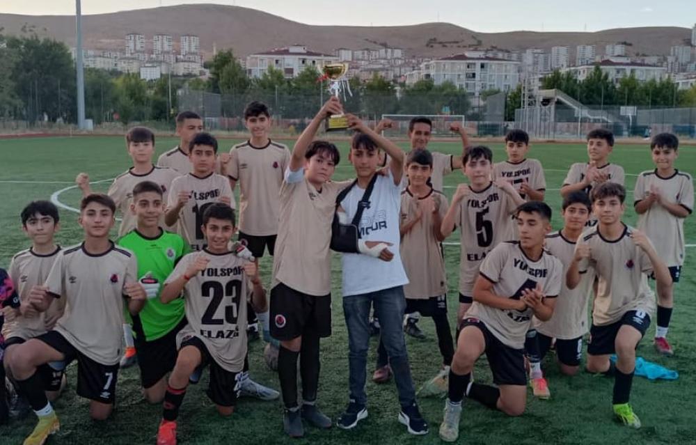 u13 ligi sampiyonu elazig yol spor