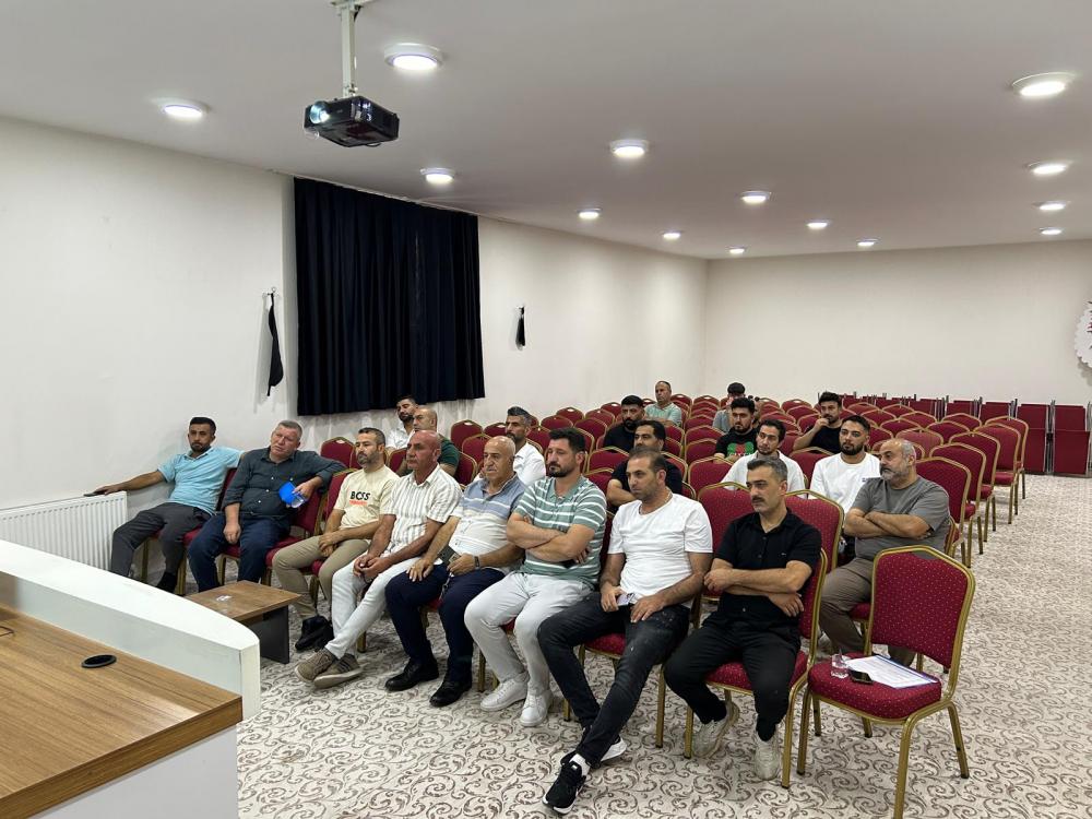 1 amator lig teknik toplantisi yapildi