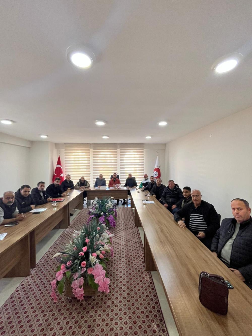 u18 ve u15 liglerinin fikstur cekimi yapildi