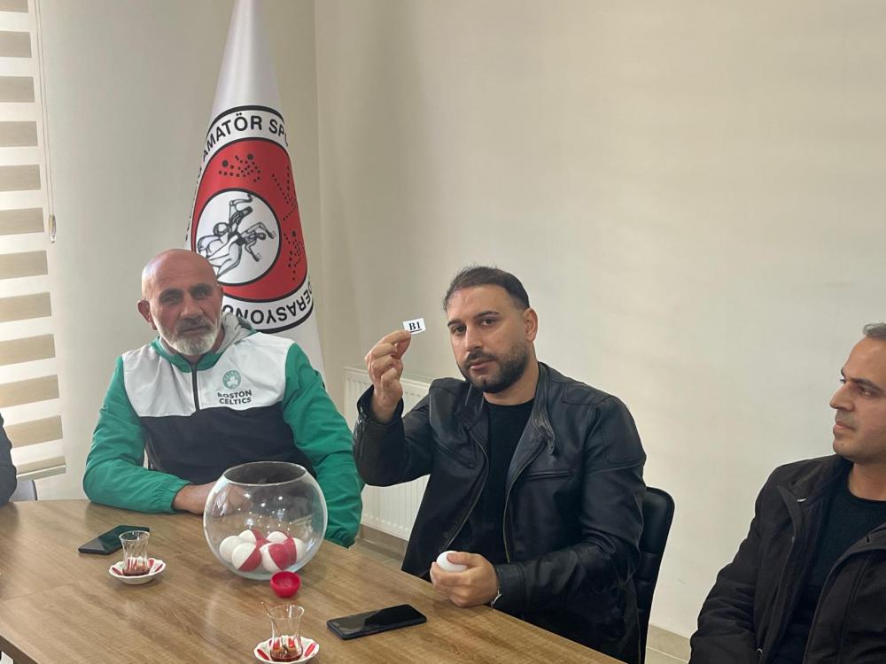 u18 ve u15 liglerinin fikstur cekimi yapildi