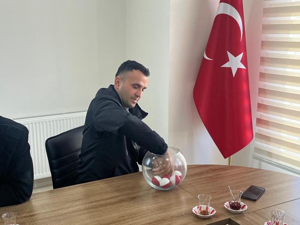 u18 ve u15 liglerinin fikstur cekimi yapildi