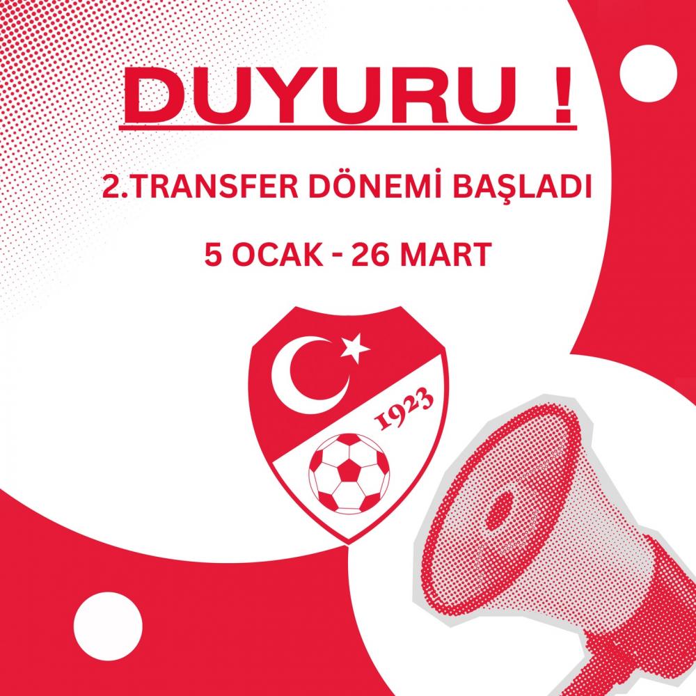 amatorde ikinci transfer donemi