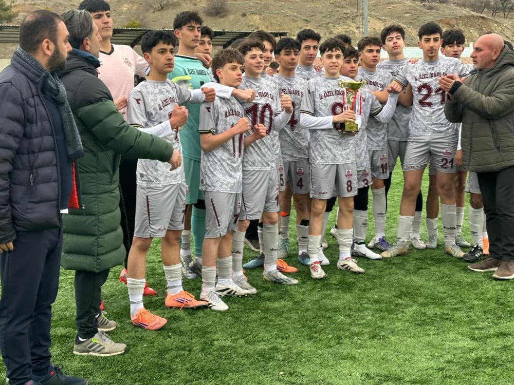 u15 ligi sampiyonu elazig il ozel idare spor