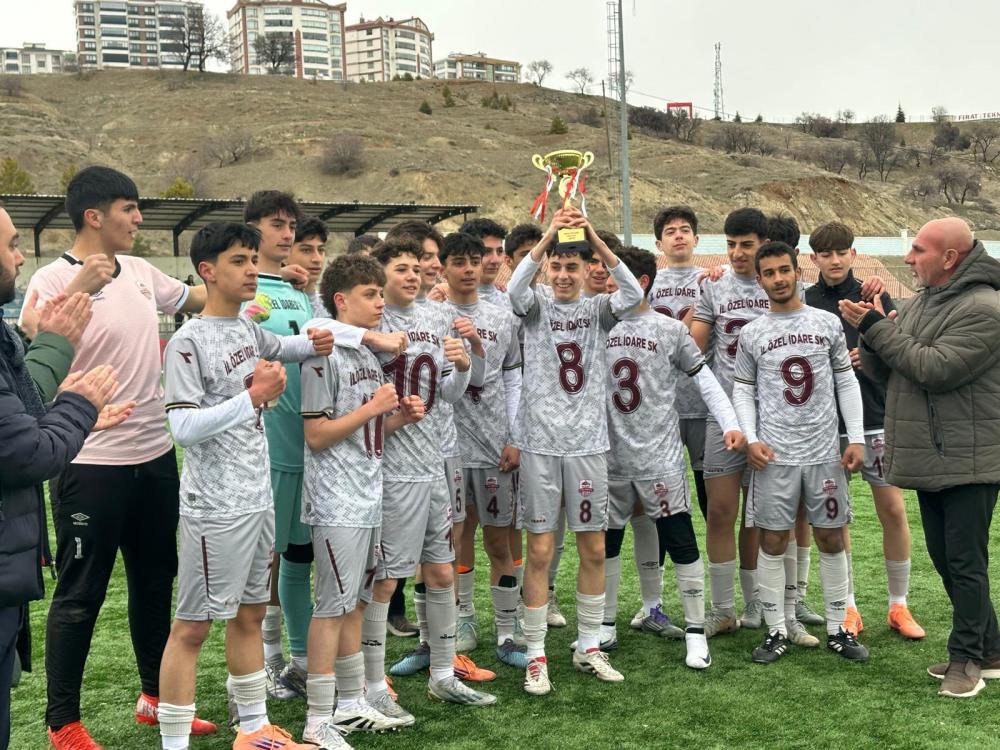 u15 ligi sampiyonu elazig il ozel idare spor