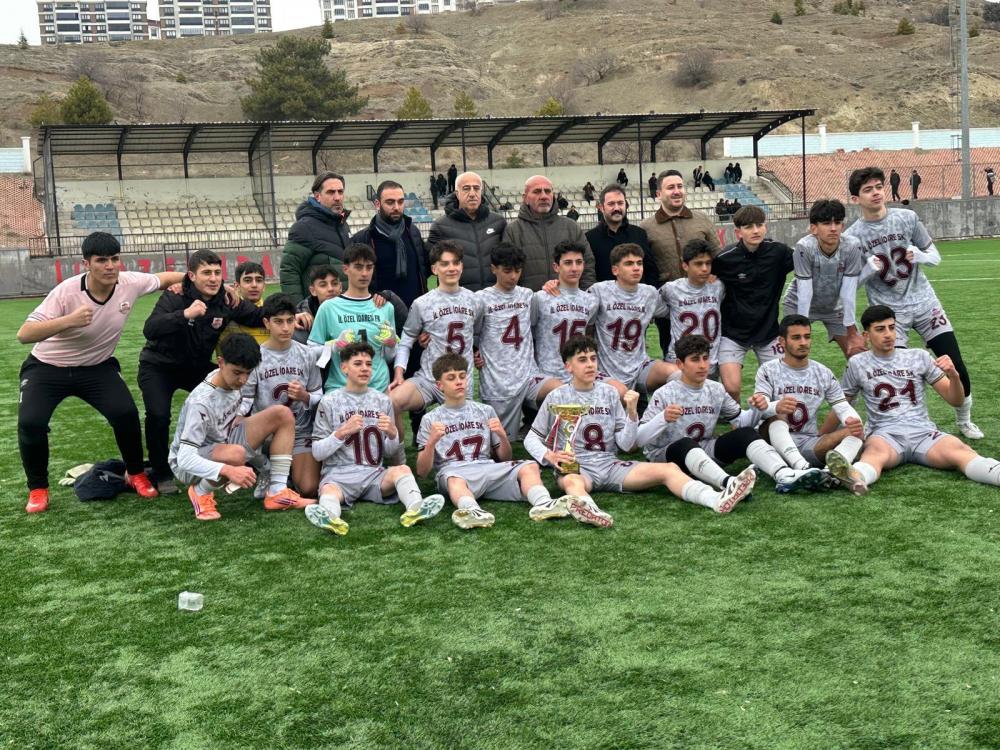 u15 ligi sampiyonu elazig il ozel idare spor
