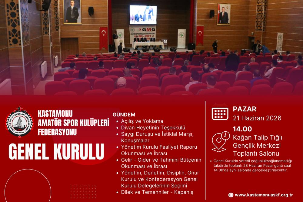 askf genel kurulu 21 haziranda yapilacak